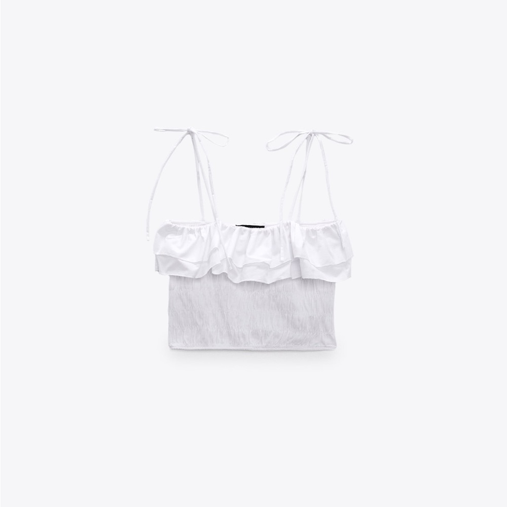 Zara Ruffle Top - Picture 2 of 7